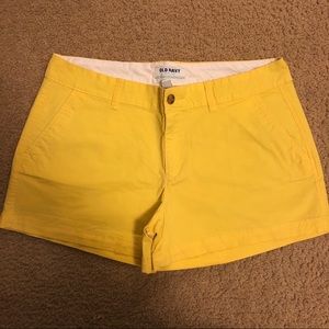 Old Navy Chino Shorts - Yellow